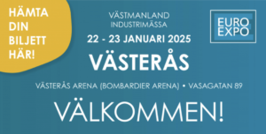 INDUSTRIMÄSSA I VÄSTERÅS 22-23 JANUARI!